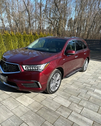 Acura MDX cena 169000 przebieg: 93000, rok produkcji 2018 z Kraków małe 497